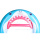 Inflatable PVC Shark Sprinkler Arch Inflatable Kids Toys